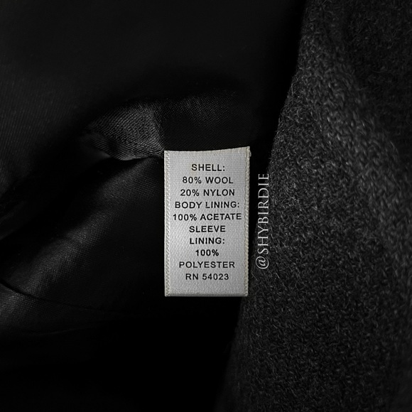 Banana Republic Toggle Wool Tweedy Twill Coat - Picture 9 of 16